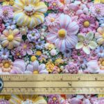 Crochet Embroidery Effect Cotton