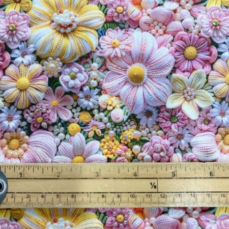 Crochet Embroidery Effect Cotton - Image 9