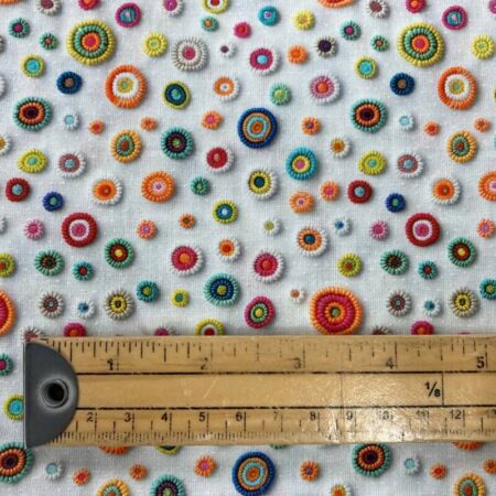 Crochet Embroidery Effect Cotton - Image 7