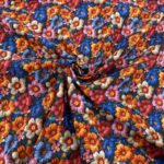 Crochet Embroidery Effect Cotton