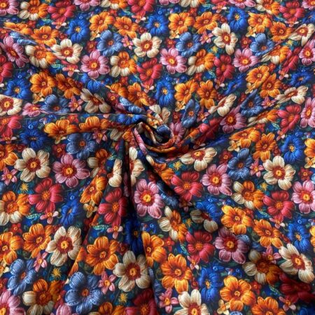 Crochet Embroidery Effect Cotton - Image 5