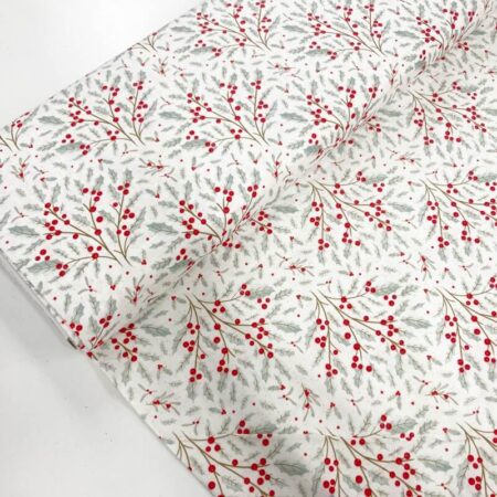 Christmas Foliage Cotton - Image 12
