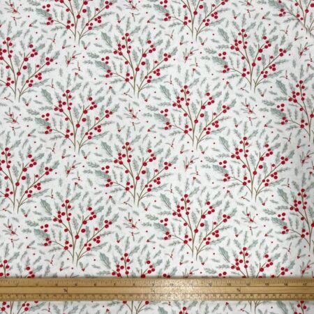 Christmas Foliage Cotton - Image 2