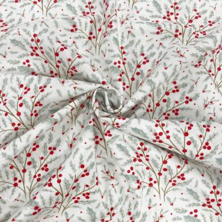 Christmas Foliage Cotton - Image 4