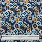 Nutex Steampunk Cotton Patchwork