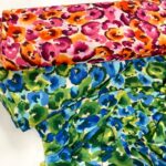Petals Polyester Stretch Jersey