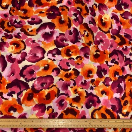 Petals Polyester Stretch Jersey - Image 2
