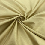 Plain Metallic Gold and Silver Cotton