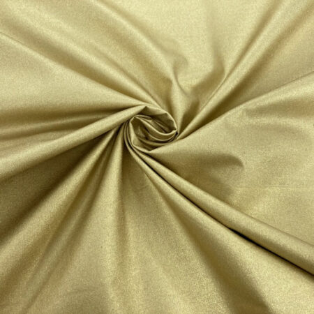 Plain Metallic Gold and Silver Cotton - Image 2