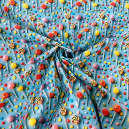 3D Look Fondant Clay Cotton Fabric - Image 8