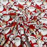 Santa Show French Terry Jersey