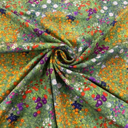 Klimt Flower Garden Jersey - Image 2