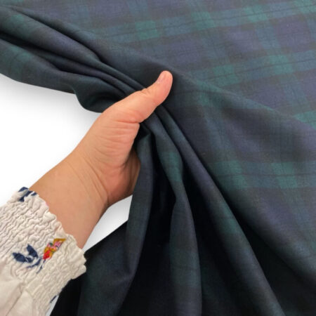 Black Watch Tartan Wool - Image 2
