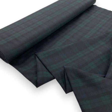 Black Watch Tartan Wool