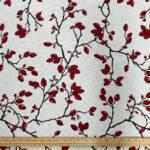Rose Hip Briar Linen Look Panama