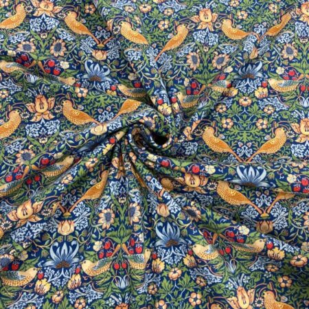 Morris Strawberry Thief Cotton Jersey - Image 2