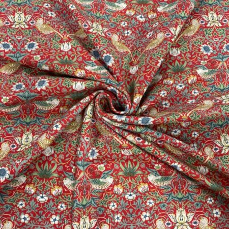 Morris Strawberry Thief Cotton Jersey - Image 4