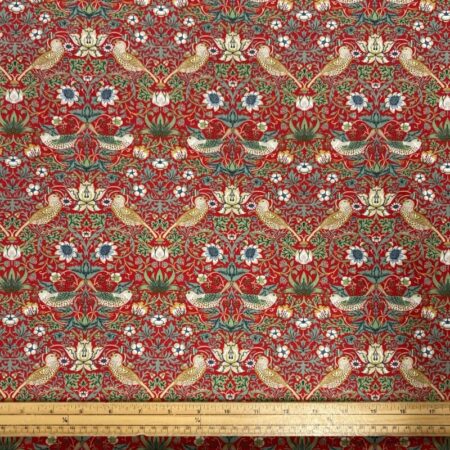 Morris Strawberry Thief Cotton Jersey - Image 5