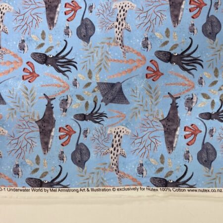 Nutex Underwater World Cotton Patchwork - Image 3