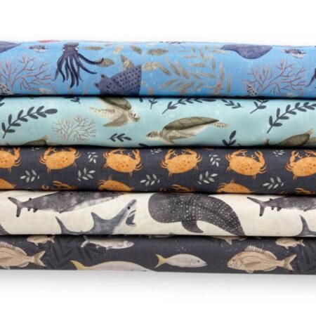 Nutex Underwater World Cotton Patchwork - Image 13