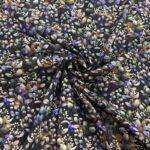 Eucalyptus and Lavender Viscose Challis
