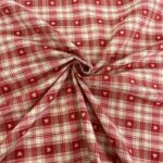 Heart Check Plaid Polycotton