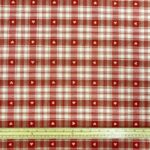 Heart Check Plaid Polycotton