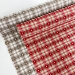 Heart Check Plaid Polycotton