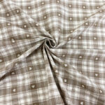 Heart Check Plaid Polycotton