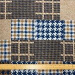 Patchwork Check Wool Blend