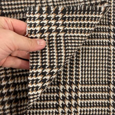 Brown Glen Check Wool - Image 3