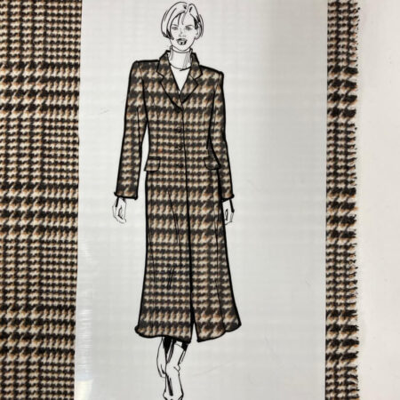 Brown Glen Check Wool - Image 4