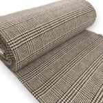 Brown Glen Check Wool