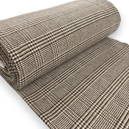 Brown Glen Check Wool - Image 5