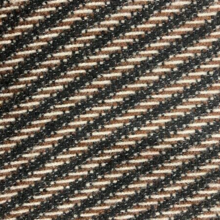 Diagonal Stripe Wool Blend - Image 3