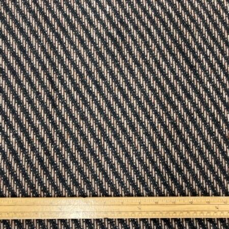 Diagonal Stripe Wool Blend - Image 4