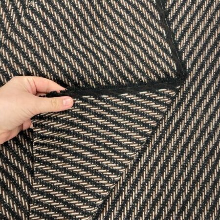 Diagonal Stripe Wool Blend - Image 5