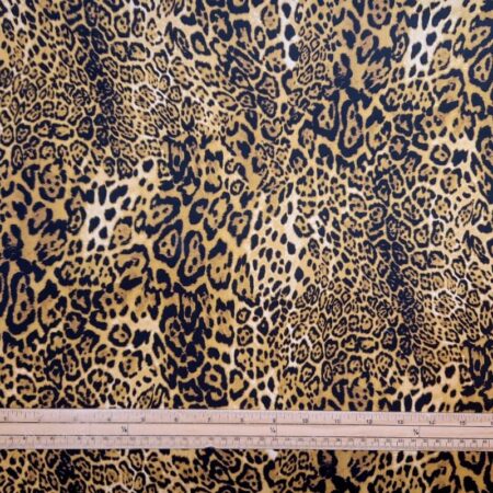 Leopard Print Cotton Poplin - Image 2