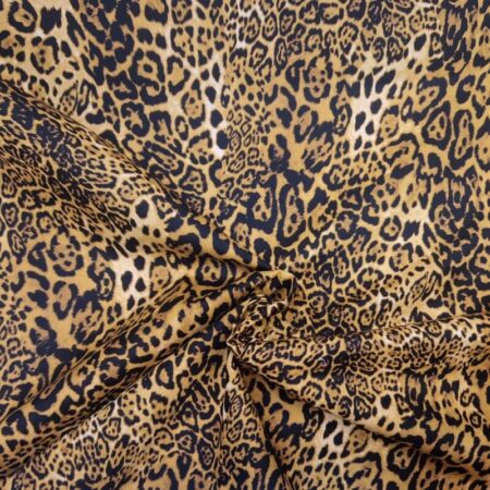 Leopard Print Cotton Poplin - Image 3