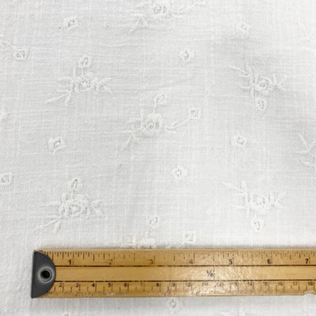 Floral Embroidered Cheesecloth - Image 2