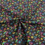 Rainbow Mushrooms Cotton