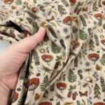 Autumn Mushroom Cotton