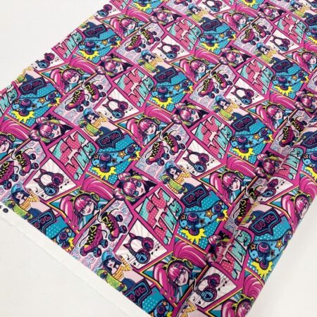 Japanese Comic Book Pink Lina Cotton