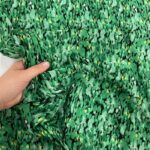 Green Georgette Crepe