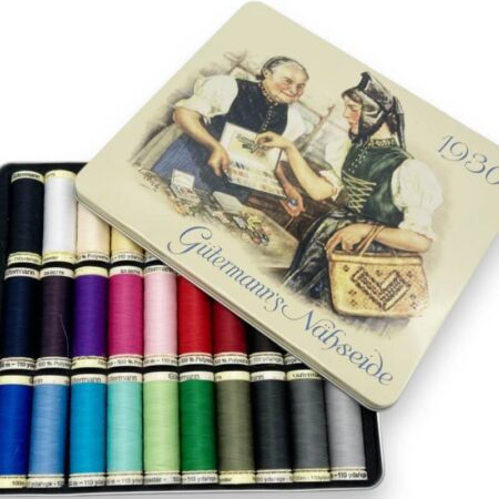 Gütermann Thread Tin Nostalgic 1930 Sew-All 30 Reels - Image 2