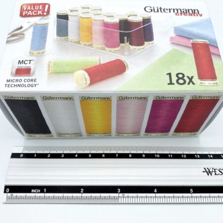 Gütermann 100m 18 Reel Sew-All Value Pack Thread Set - Image 3