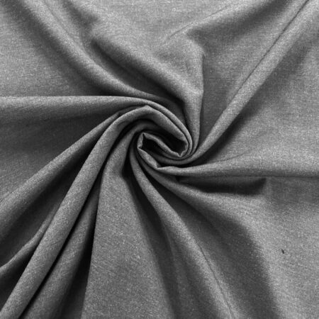 Charcoal Wool Suiting Fabric - Image 3