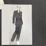 Grey Windowpane Check Wool-Blend Suiting