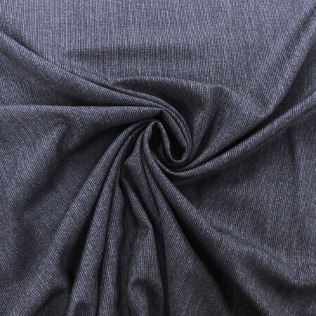 Blue Wine Wool Suiting - Image 2
