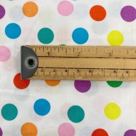 Multicoloured Polka Dot Poplin - Image 5